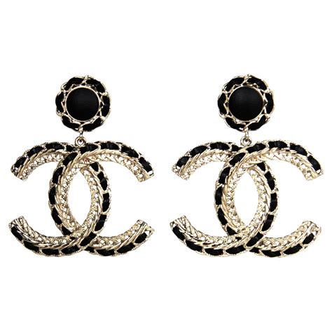 chanel earrings italy|chanel crochet earrings.